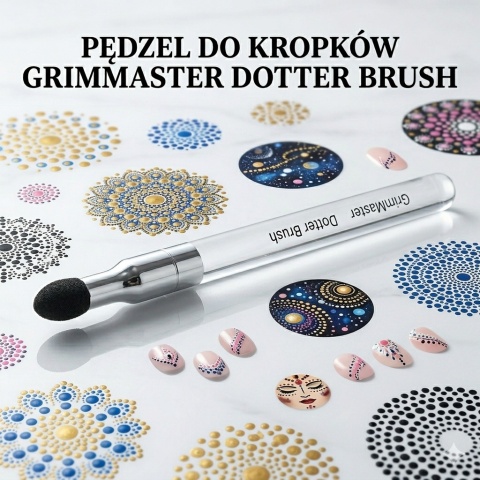 Pędzel do kropków GrimMaster Dotter Brush