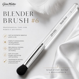 Pędzel syntetyczny do blendowania GrimMaster Blender Brush #6