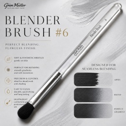 Pędzel syntetyczny do blendowania GrimMaster Blender Brush #6